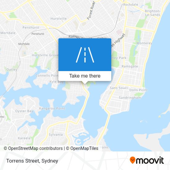 Torrens Street map