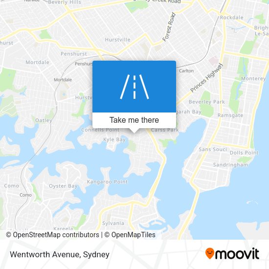 Wentworth Avenue map