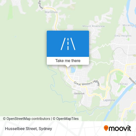 Husselbee Street map