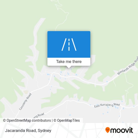 Jacaranda Road map