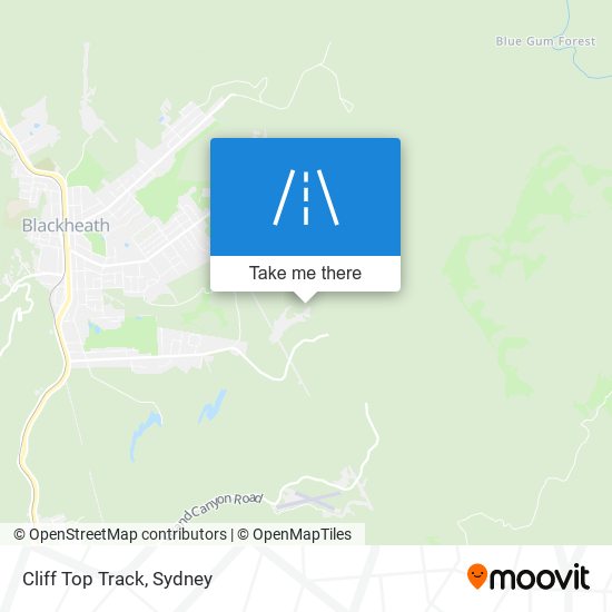 Cliff Top Track map