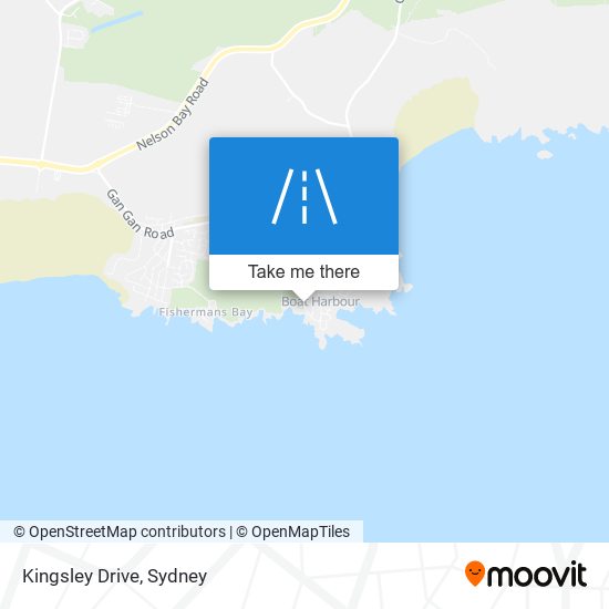 Kingsley Drive map