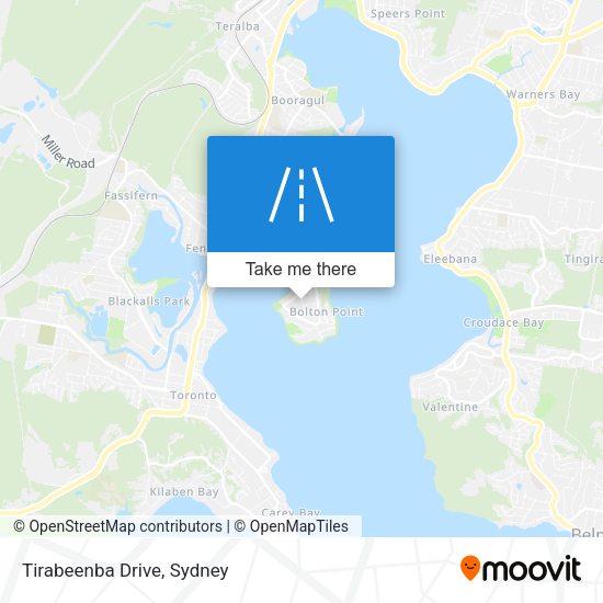 Tirabeenba Drive map