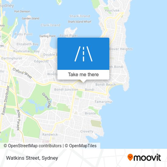 Watkins Street map