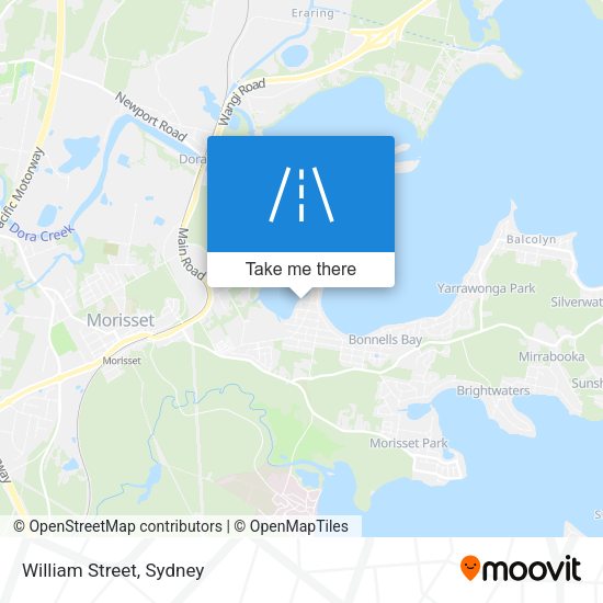 William Street map