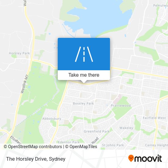 The Horsley Drive map