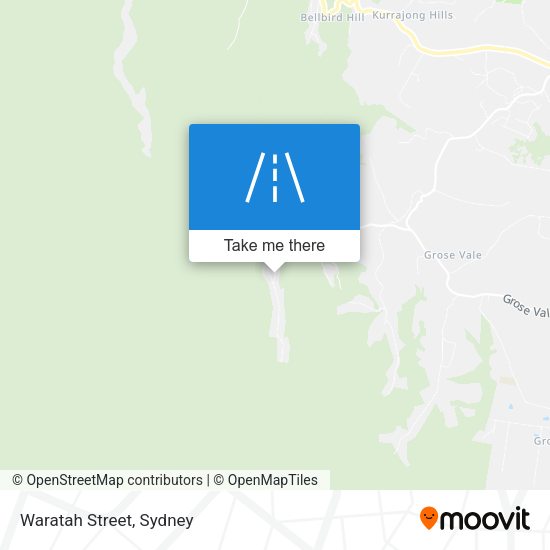 Waratah Street map