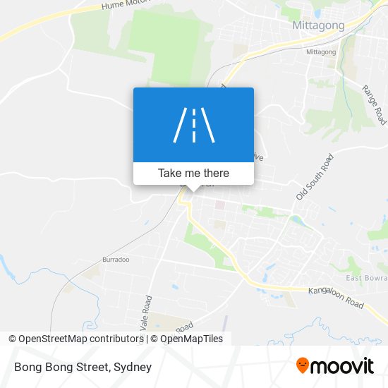 Bong Bong Street map