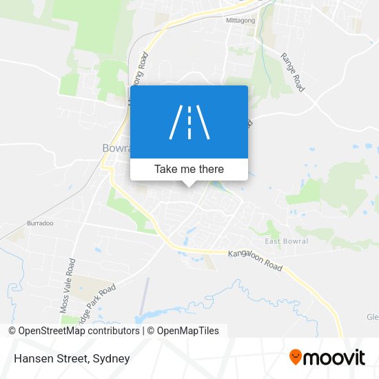 Hansen Street map