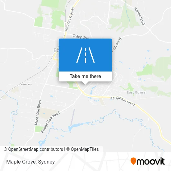 Mapa Maple Grove