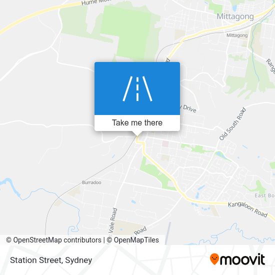 Station Street map