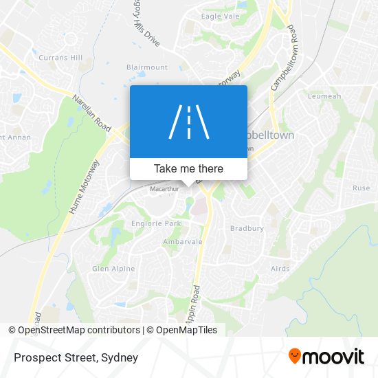 Prospect Street map