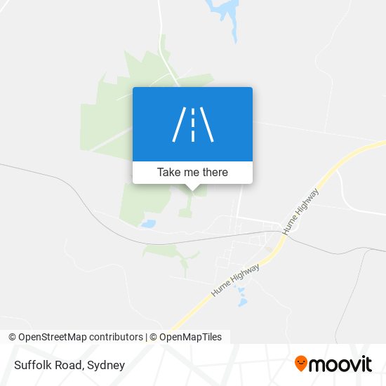 Suffolk Road map