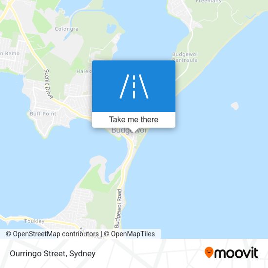 Ourringo Street map