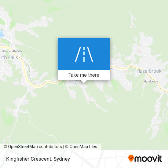 Kingfisher Crescent map