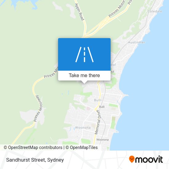 Sandhurst Street map