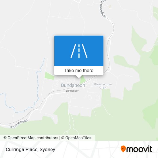 Curringa Place map