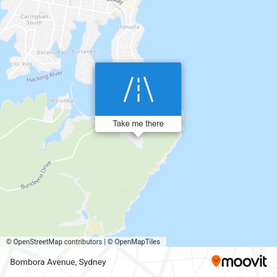 Bombora Avenue map