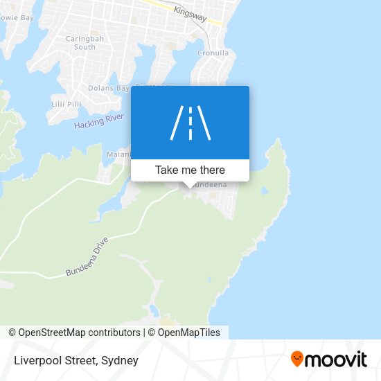 Liverpool Street map