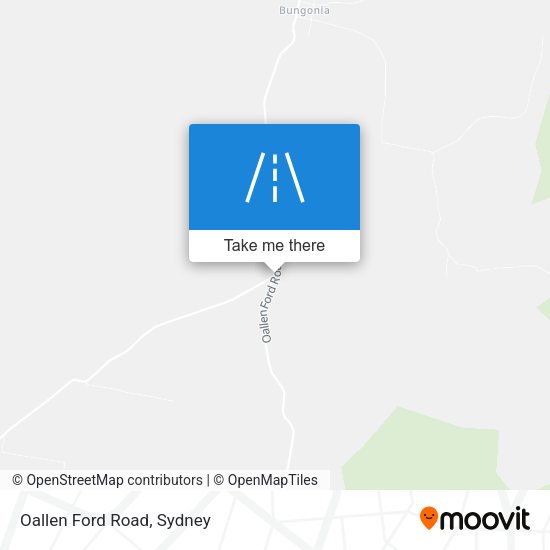 Oallen Ford Road map