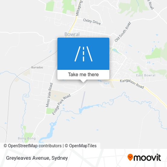 Greyleaves Avenue map