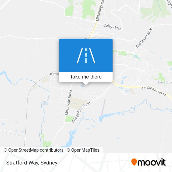 Stratford Way map