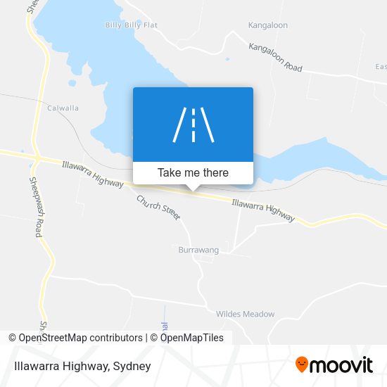 Illawarra Highway map