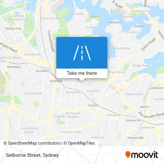 Selborne Street map