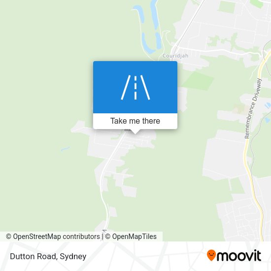 Dutton Road map