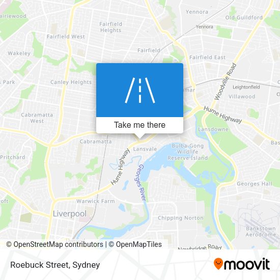 Roebuck Street map
