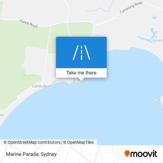 Marine Parade map