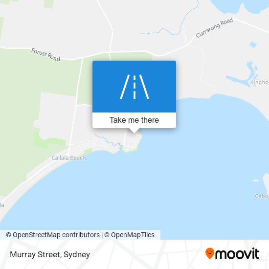 Mapa Murray Street