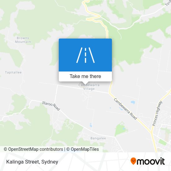 Kalinga Street map
