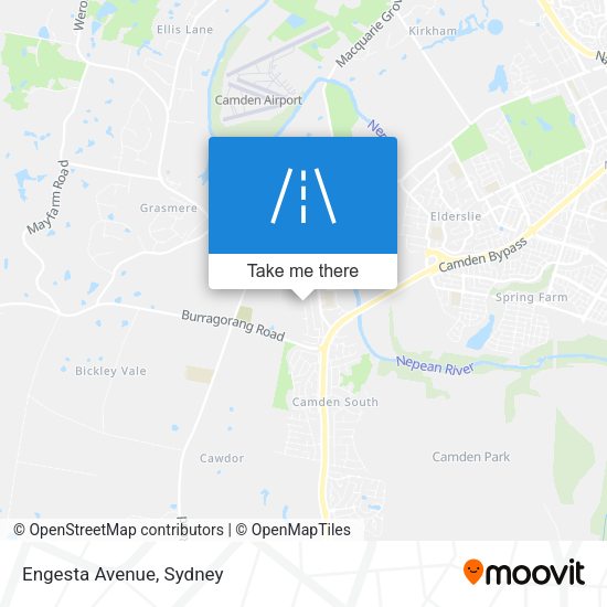 Engesta Avenue map
