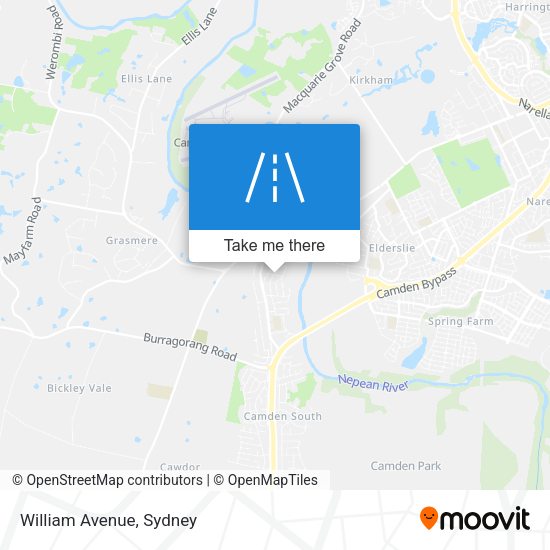 William Avenue map