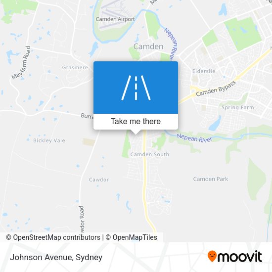 Johnson Avenue map