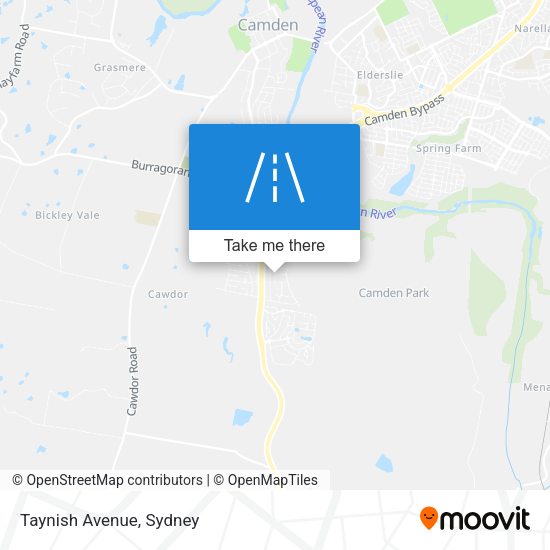 Taynish Avenue map