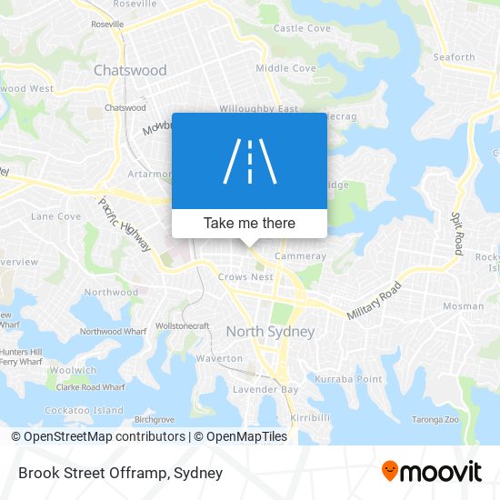 Brook Street Offramp map