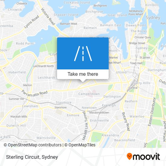 Mapa Sterling Circuit