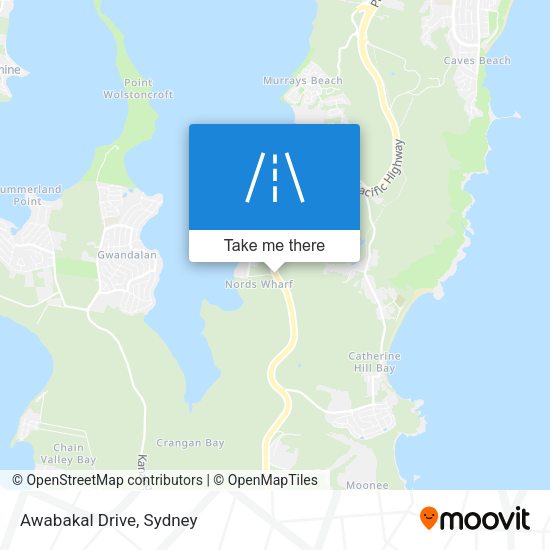 How to get to Awabakal Drive, Catherine Hill Bay by bus or train?