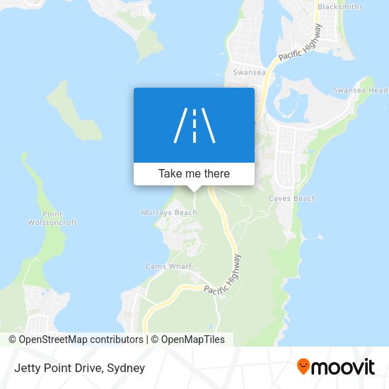 Jetty Point Drive map