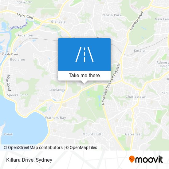 Killara Drive map