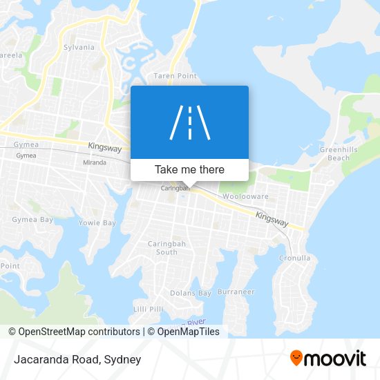 Jacaranda Road map