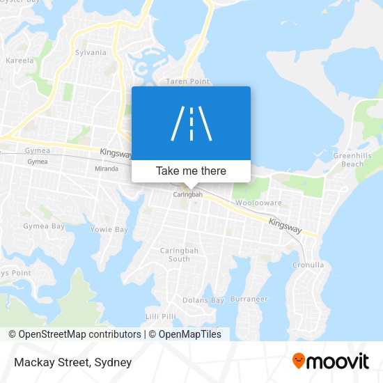Mackay Street map