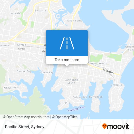 Pacific Street map