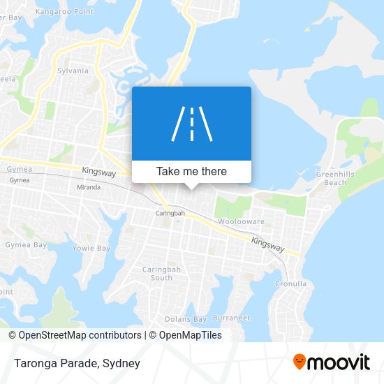 Taronga Parade map
