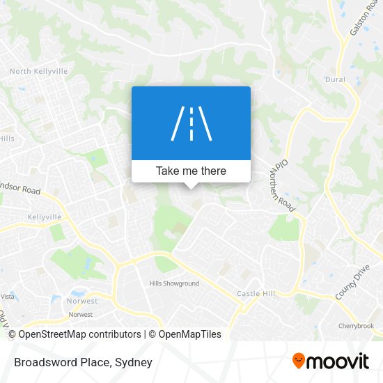 Broadsword Place map