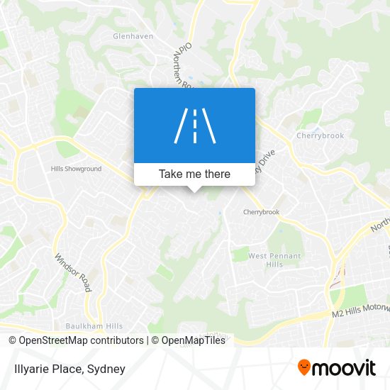 Illyarie Place map
