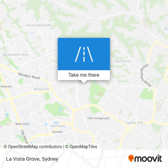 La Vista Grove map
