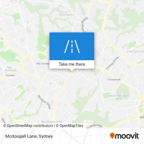 Mcdougall Lane map